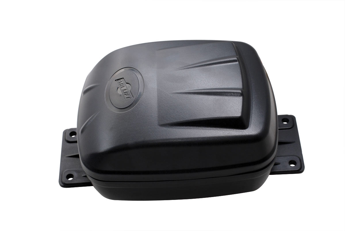 Air Lift Black electric 12V Standard AIr Compressor.  Replacement compressor for kits 25850, 25852, 25592 and 25812.