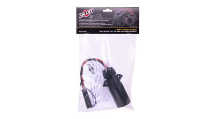 Air Lift Upgrade or convert your current air compressor with Air Lift’s 7-Way Adaptor. This upgrade allows you to retrofit the adapter into its own compressor using the SAE connector on the adapter.