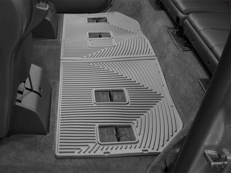 WeatherTech WT Rubber Mats - Rear - Grey by WeatherTech