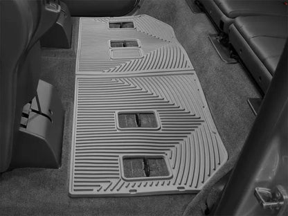 WeatherTech WT Rubber Mats - Rear - Grey by WeatherTech