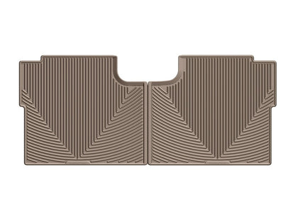 WeatherTech WT Rubber Mats - Rear - Tan by WeatherTech