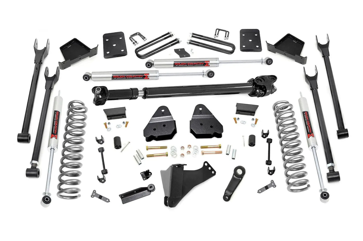 Rough Country 6 Inch Lift Kit | Diesel | 4-Link | M1 | Ford F-250/F-350 Super Duty (17-22) by Rough Country