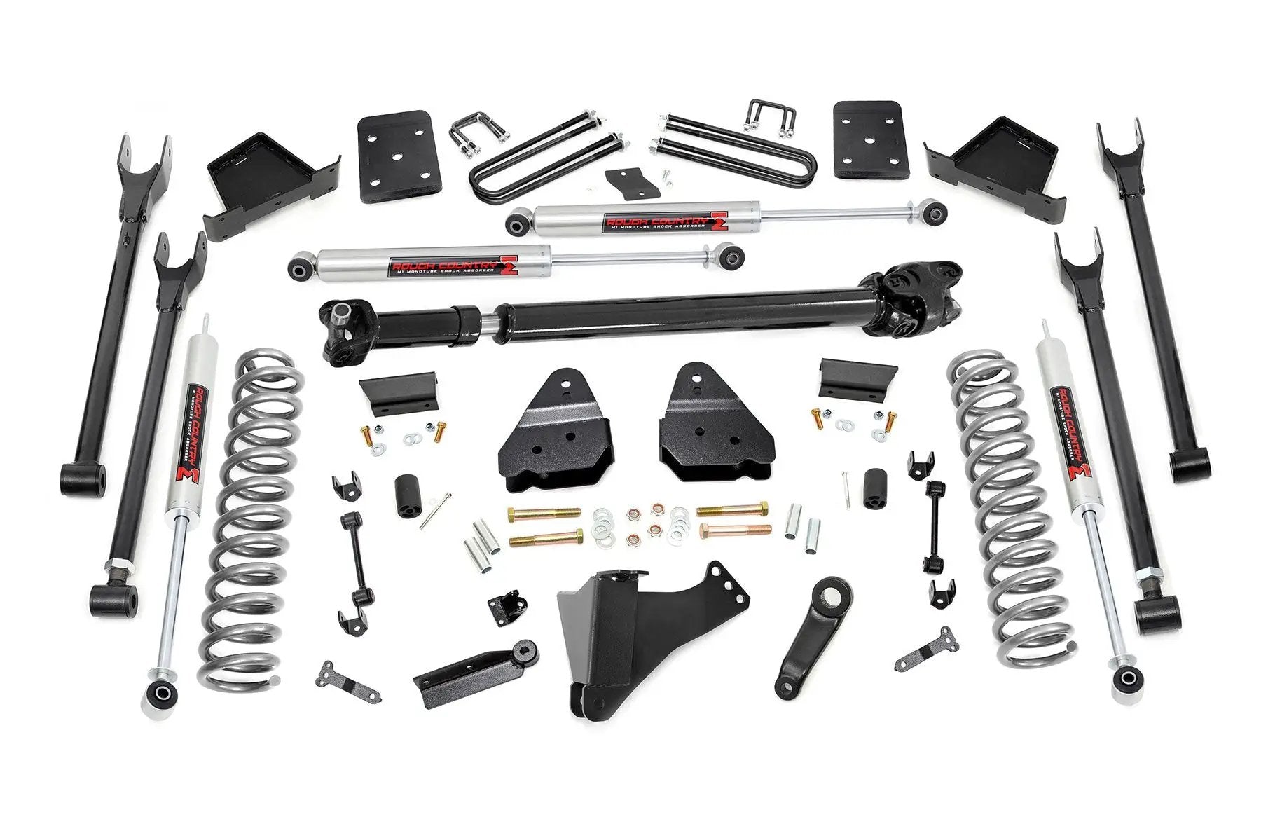 Rough Country 6 Inch Lift Kit | 4-Link | No OVLD | M1 | Ford F-250/F-350 Super Duty (17-22) by Rough Country