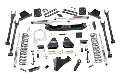 Rough Country 6 Inch Lift Kit | Diesel | 4-Link | No OVLD | Ford F-250/F-350 Super Duty (17-22) by Rough Country