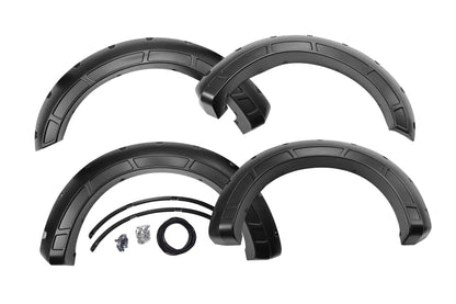 Rough Country Fender Flares | Defender | G1 Absolute Black | Ford F-250/F-350 Super Duty (17-22) by Rough Country