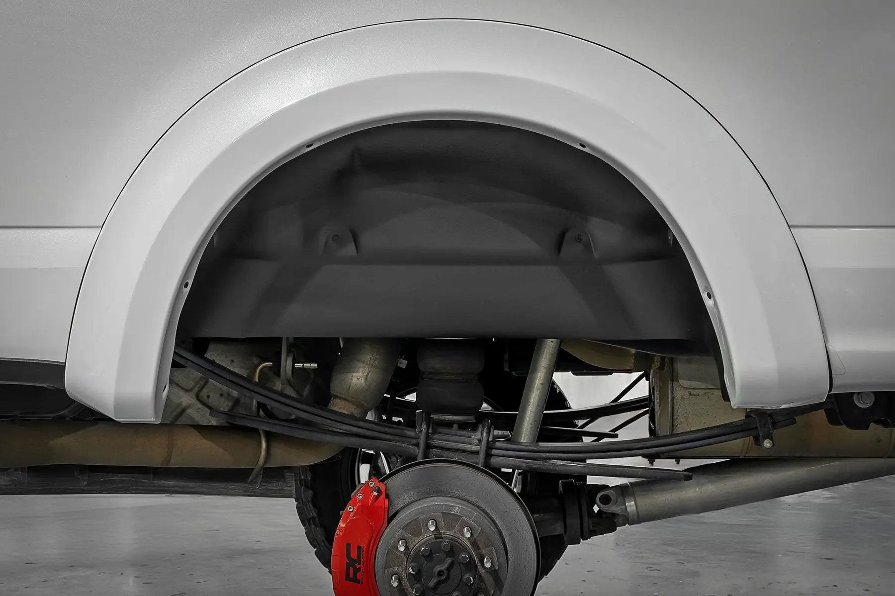 Rough Country Rear Wheel Well Liners | Ford F-250/F-350 Super Duty 2WD/4WD (2017-2026) by Rough Country