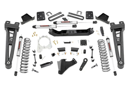 Rough Country 6 Inch Lift Kit | R/A | OVLDS | V2 | Ford F-250/F-350 Super Duty 4WD (17-22) by Rough Country