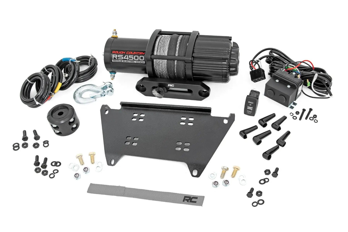 Rough Country Winch Mount | RS4500S | Polaris Ranger XP 1000 by Rough Country