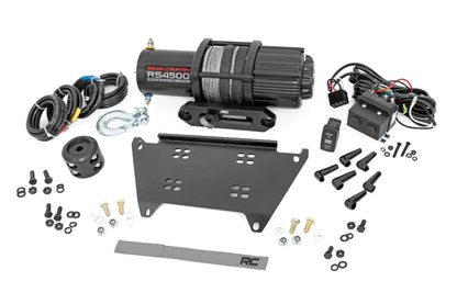 Rough Country Winch Mount | RS4500S | Polaris Ranger XP 1000 by Rough Country