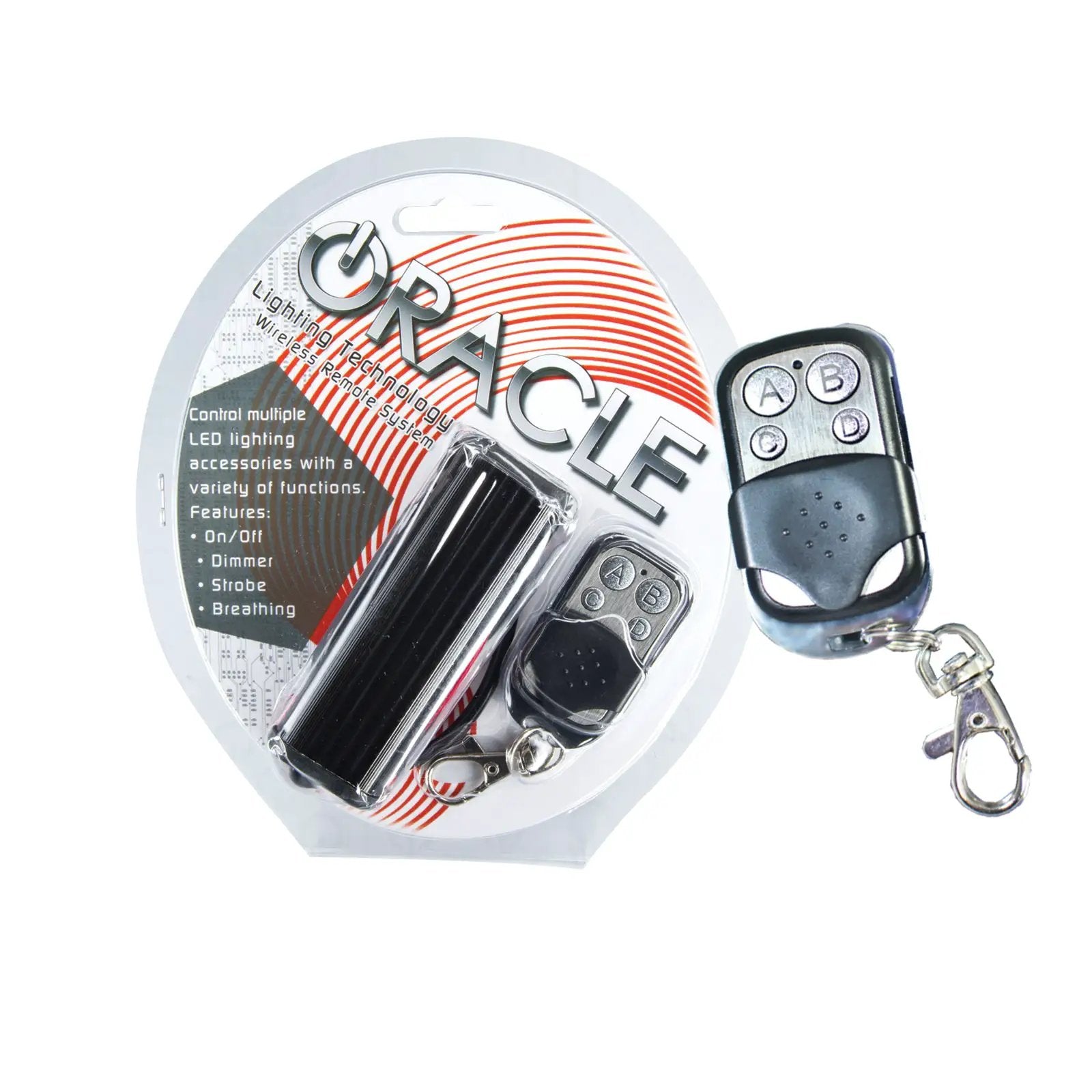 Oracle Lighting Can also operate with Home-Link technology. Extend antenna wire for best reception. by Oracle Lighting
