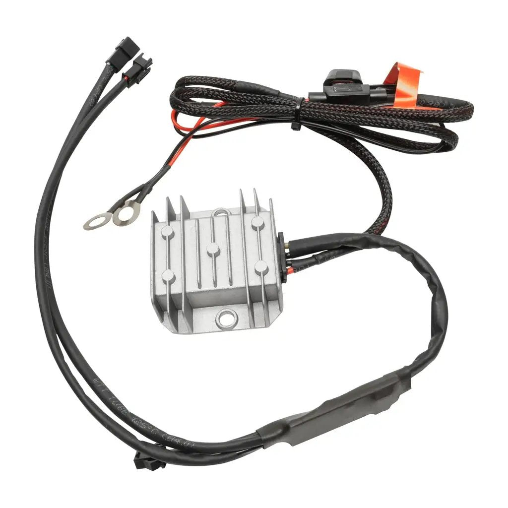 Oracle Lighting Harness is easy plug and play installation. Then you can control your lights from your smart phone app. by Oracle Lighting