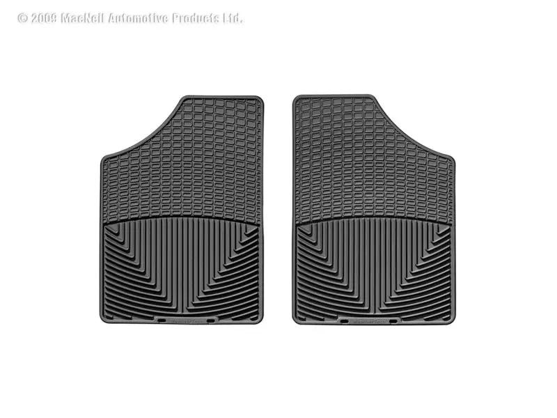 WeatherTech WT Rubber Mats - Front - Blk by WeatherTech