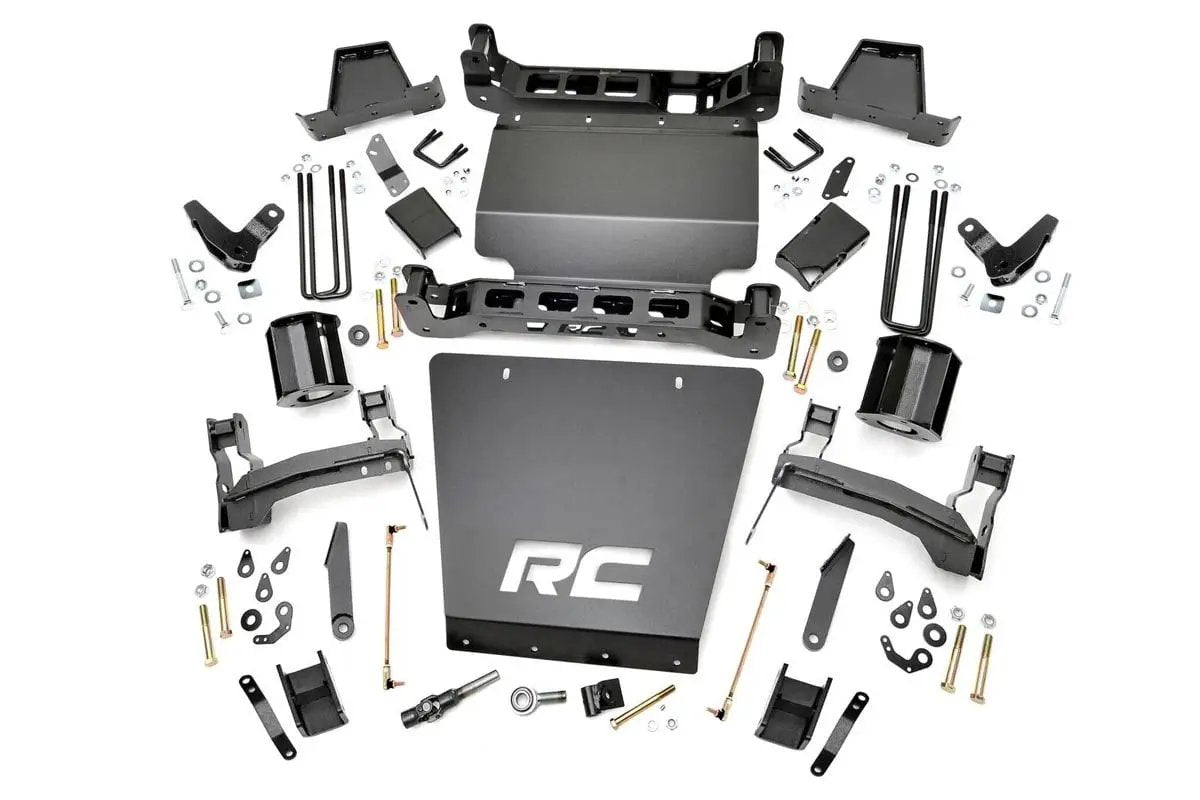 Rough Country 7 Inch Lift Kit | Bracket | Magneride | Cast Steel | GMC Sierra 1500 Denali (14-16) by Rough Country