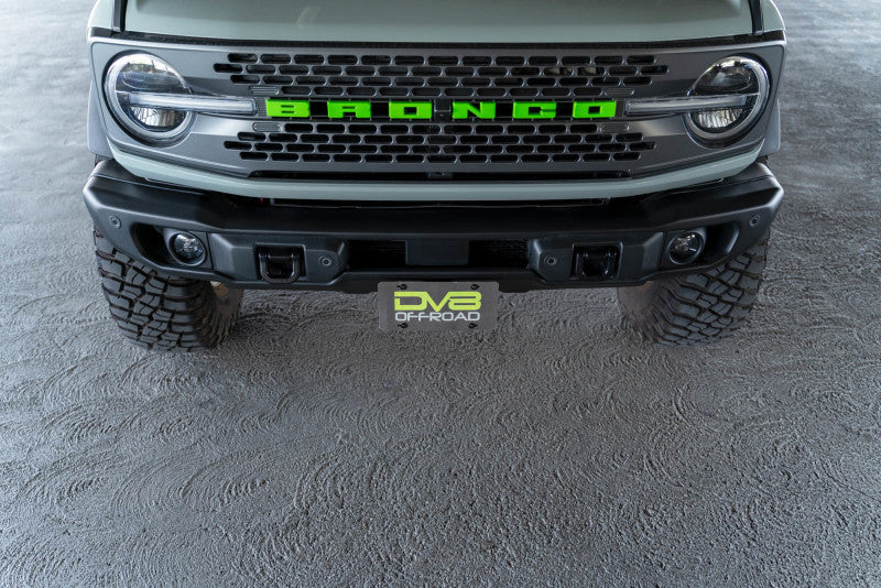 DV8 Offroad DVE License Plate Relocation