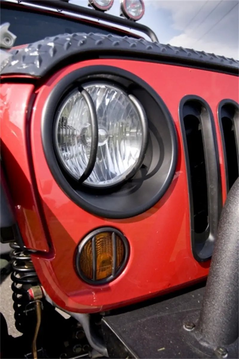 Rugged Ridge RUG Light Bezels by Rugged Ridge