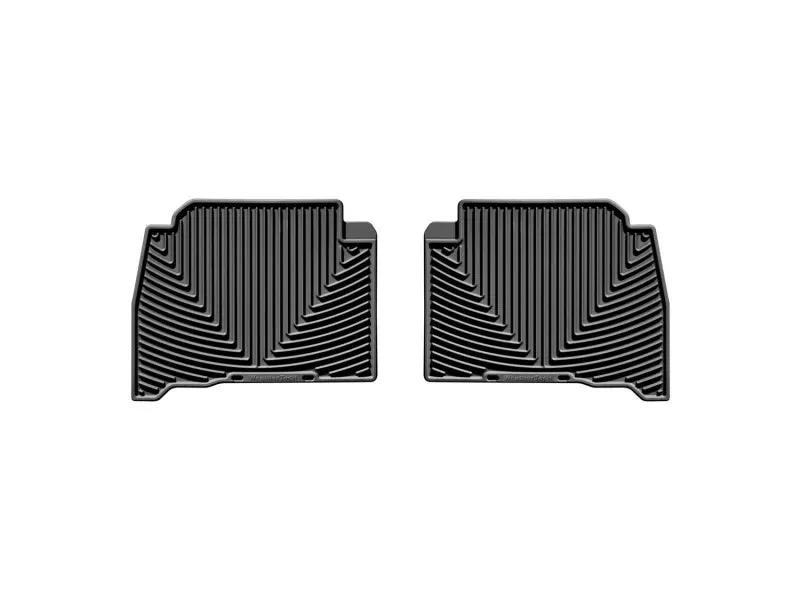 WeatherTech WT Rubber Mats - Rear - Blk by WeatherTech