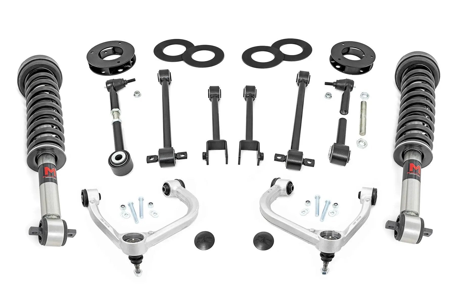 Rough Country 3 Inch Lift Kit | UCA | M1 Struts | Ford Expedition 4WD (2018-2024) by Rough Country