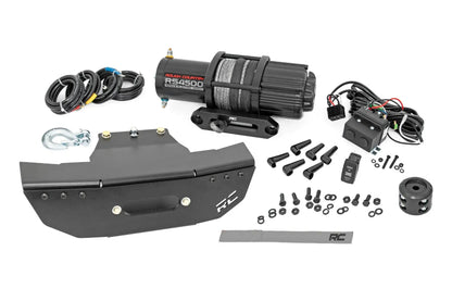 Rough Country Winch Mount | RS4500S | Polaris RZR Turbo S4 by Rough Country