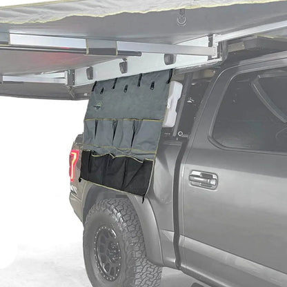 OVS HD Nomadic - Awning Organizer, Universal, Grey Body, Green Trim W/Storage Bag by OVS