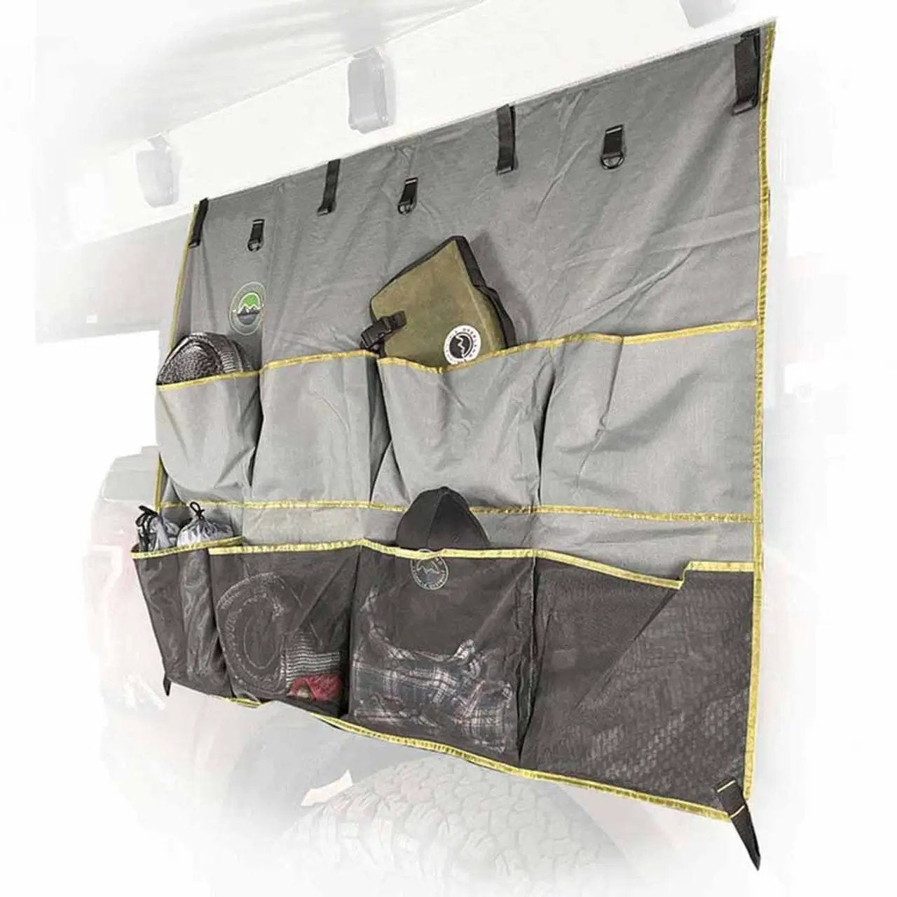 OVS HD Nomadic - Awning Organizer, Universal, Grey Body, Green Trim W/Storage Bag by OVS