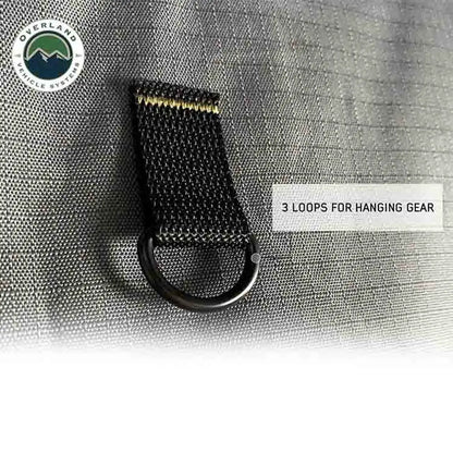 OVS HD Nomadic - Awning Organizer, Universal, Grey Body, Green Trim W/Storage Bag by OVS