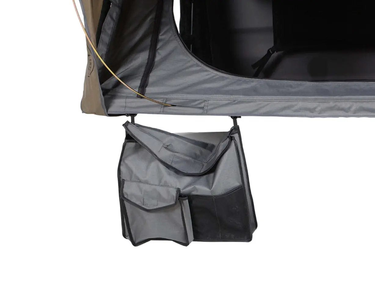 OVS HD Bushveld 2 - Cantilever Hard Shell Roof Top Tent, 2 Person, Grey Body & Green Rainfly by OVS