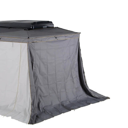 OVS HD Nomadic 270 LTE - Awning Wall 2, Driver Side, Grey Body, Green Trim W/Storage Bag by OVS