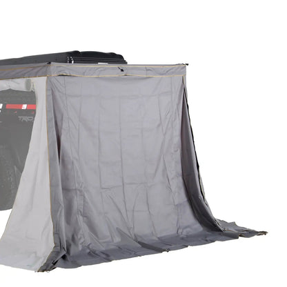 OVS HD Nomadic 270 LTE - Awning Wall 2, Driver Side, Grey Body, Green Trim W/Storage Bag by OVS