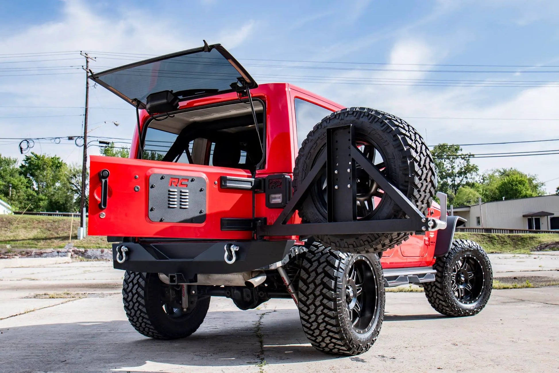Rough Country Tailgate Vent Cover | Jeep Wrangler JK/Wrangler Unlimited (2007-2018) by Rough Country