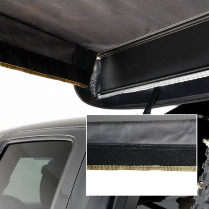 OVS HD Nomadic 270 LTE - Awning Wall 2, Passenger Side, Grey Body, Green Trim W/Storage Bag by OVS