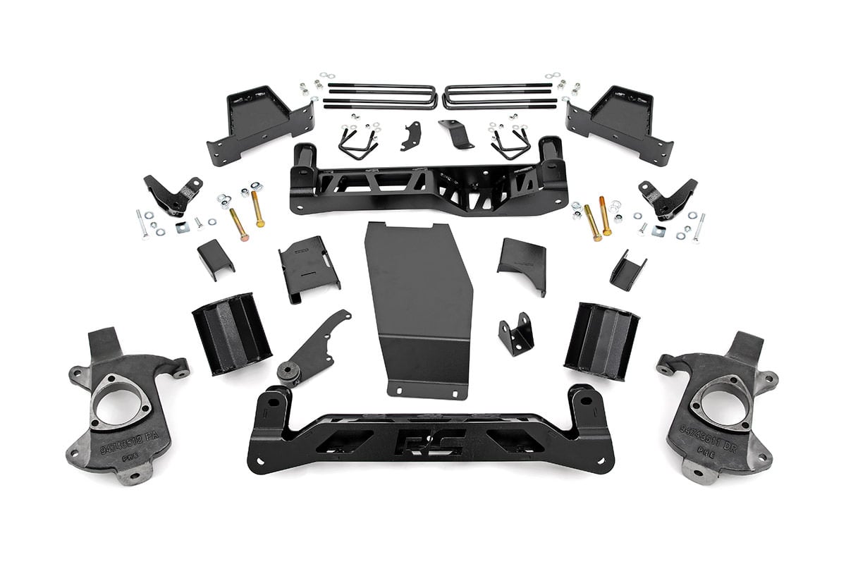 Kit de elevación de 6 pulgadas | Magneride | Acero fundido | GMC Sierra 1500 Denali 4WD (14-18)