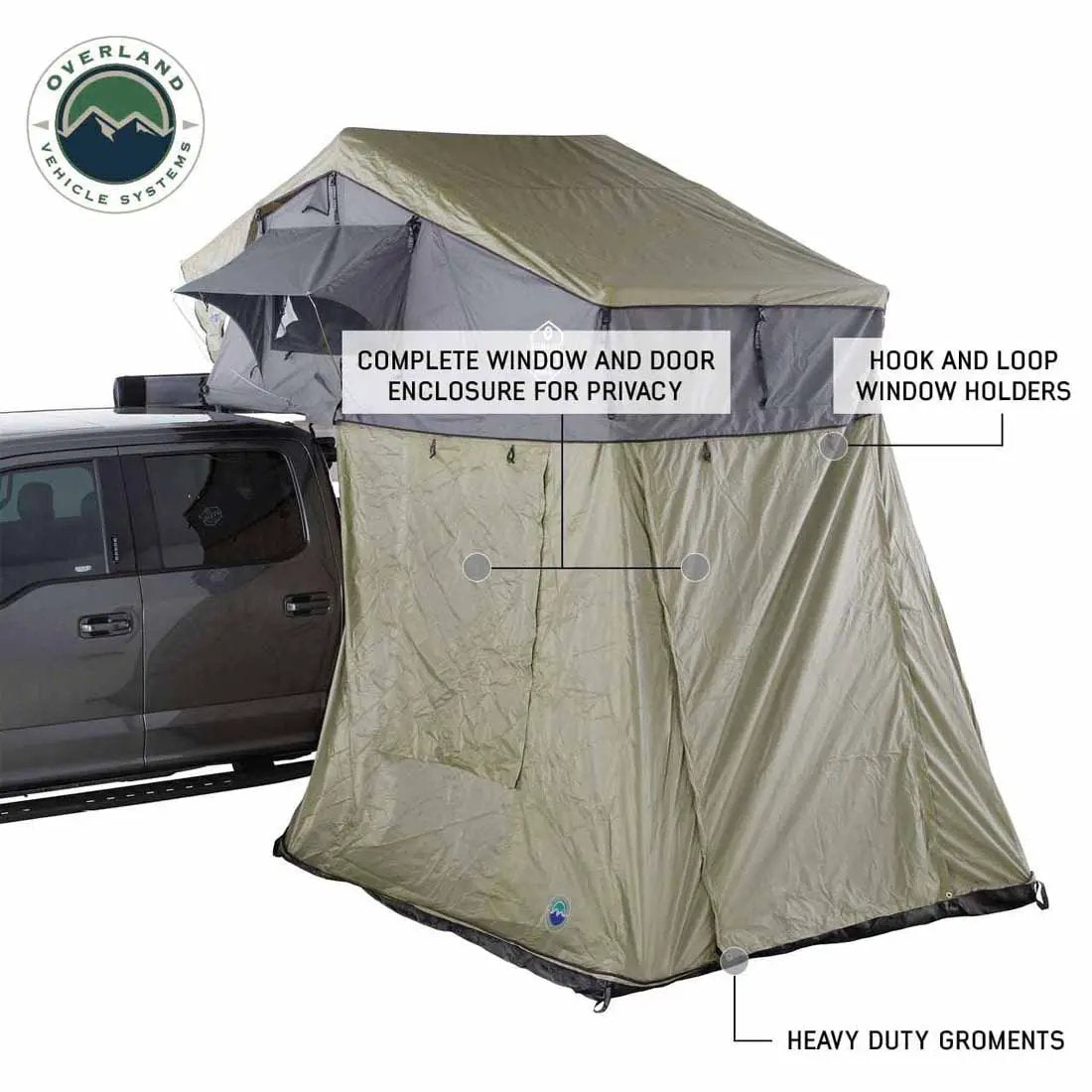OVS HD Nomadic N2E - Annex Room With Floor, Green Body & Green Trim by OVS