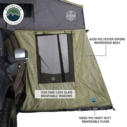 OVS HD Nomadic N2E - Annex Room With Floor, Green Body & Green Trim by OVS