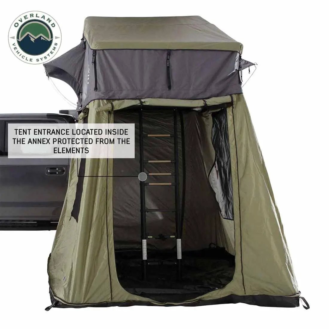 OVS HD Nomadic N2E - Annex Room With Floor, Green Body & Green Trim by OVS
