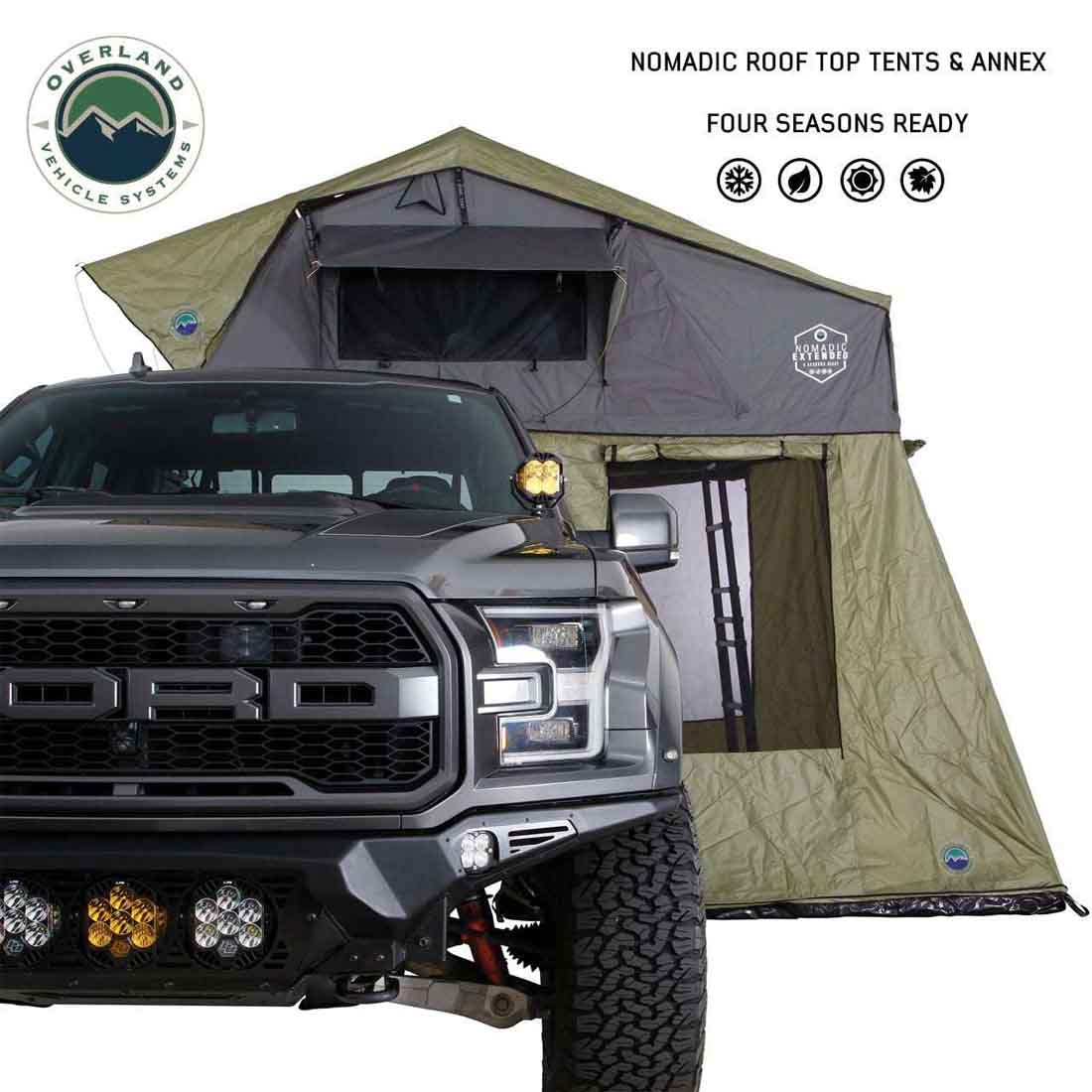 OVS HD Nomadic N2E - Annex Room With Floor, Green Body & Green Trim by OVS