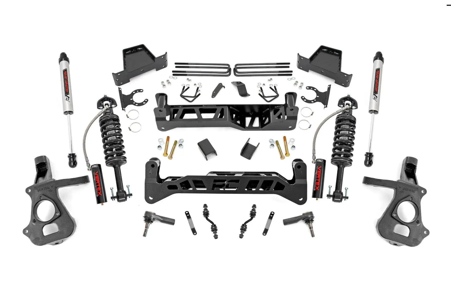 Rough Country 7 Inch Lift Kit | Alu/Stamp Steel | Vertex/V2 | Chevy/GMC 1500 (14-18 & Classic) by Rough Country