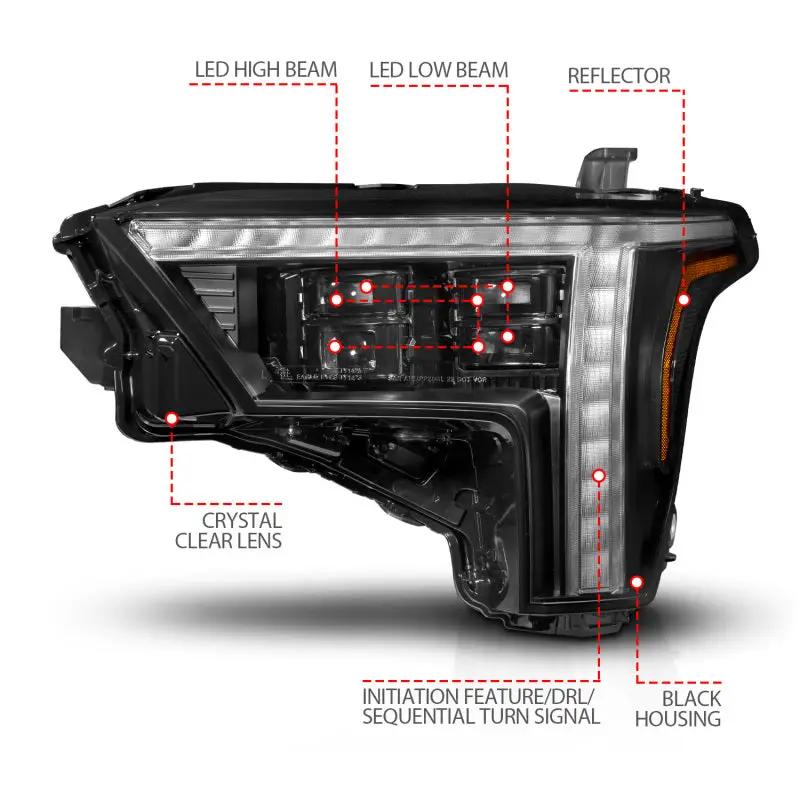 ANZO ANZ LED/Projector Headlights by ANZO