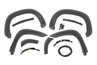 Rough Country Fender Flares | SF1 | G7C Red Hot | Chevy Silverado 1500 2WD/4WD (2019-2026) by Rough Country