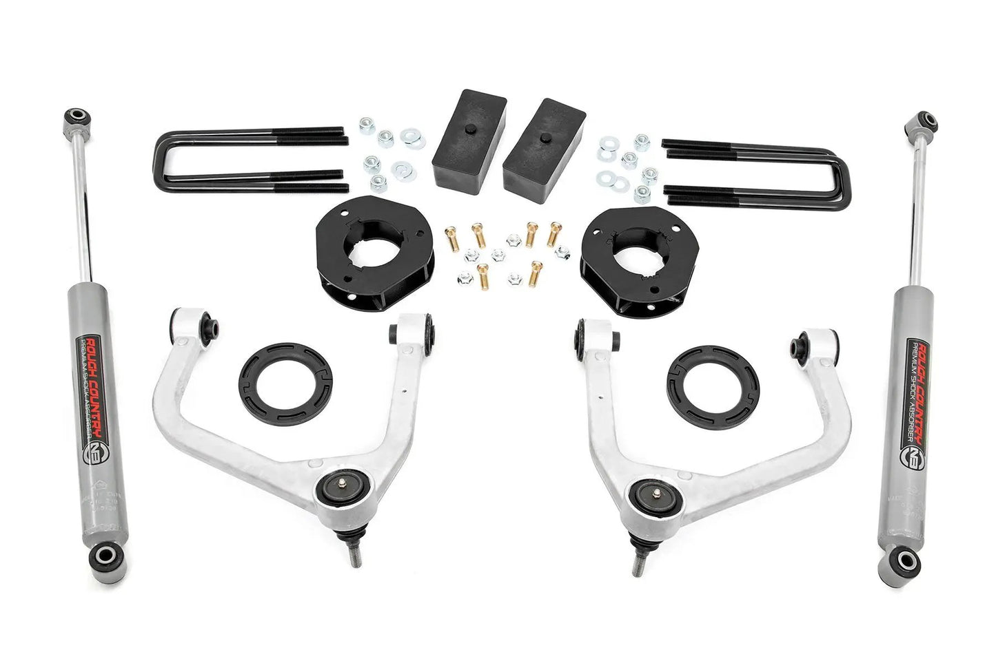 Rough Country 3.5 Inch Lift Kit | GMC Sierra 1500 2WD/4WD (2019-2025) by Rough Country