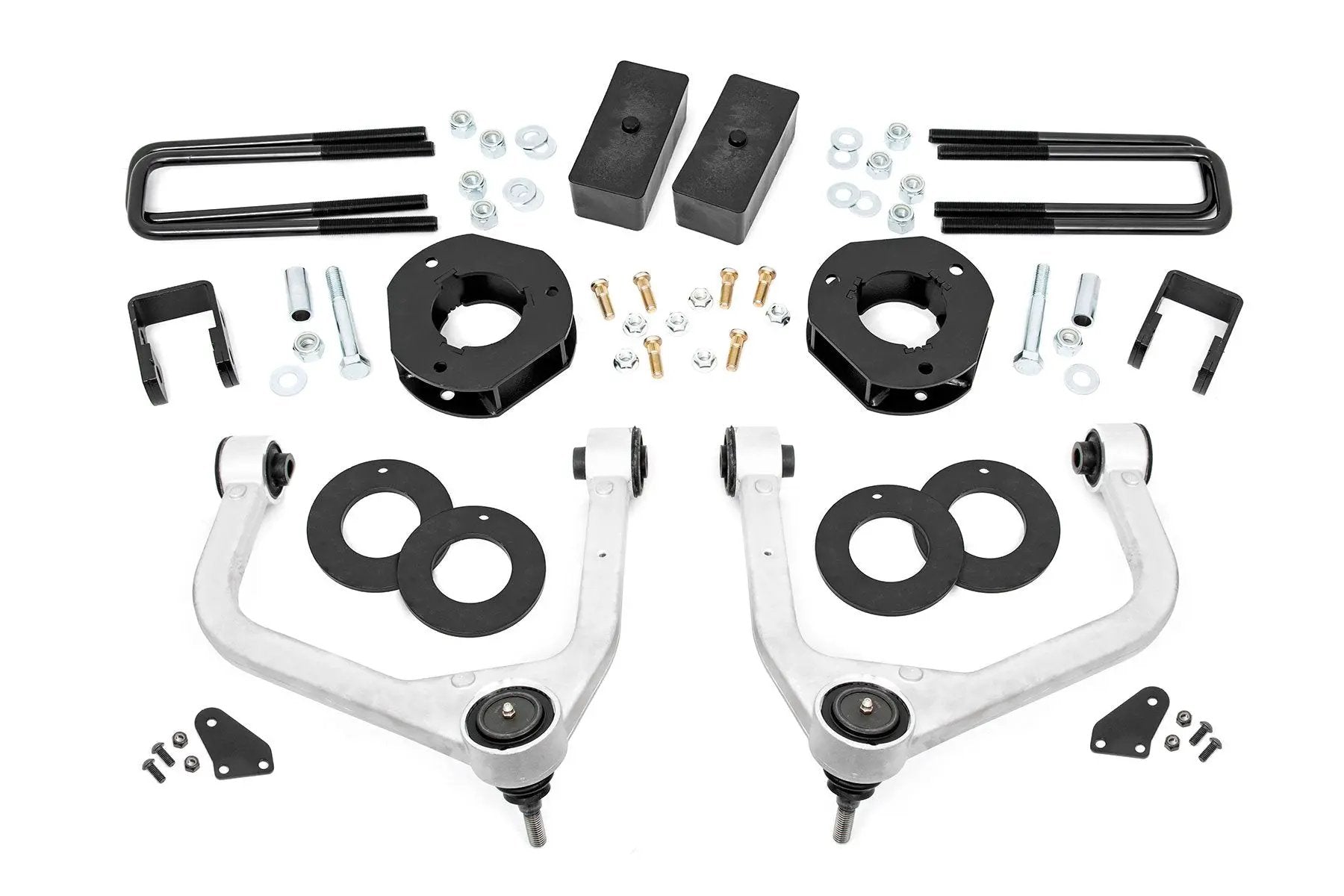 Rough Country 3.5 Inch Lift Kit | Adaptive Ride Control | Chevy/GMC Sierra 1500 (19-24)/Silverado 1500 (19-24) by Rough Country