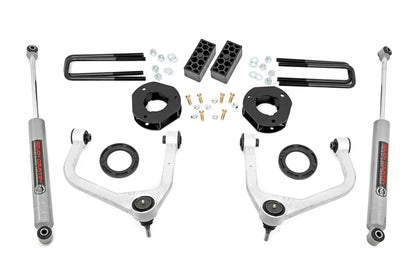 Rough Country 3.5 Inch Lift Kit | Chevy Silverado 1500 2WD/4WD (2019-2024) by Rough Country