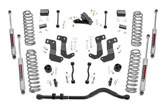 Kit de elevación de 3.5 pulgadas | Caída C/A | 4 puertas | EcoDiesel | Jeep Wrangler Unlimited (20-23)