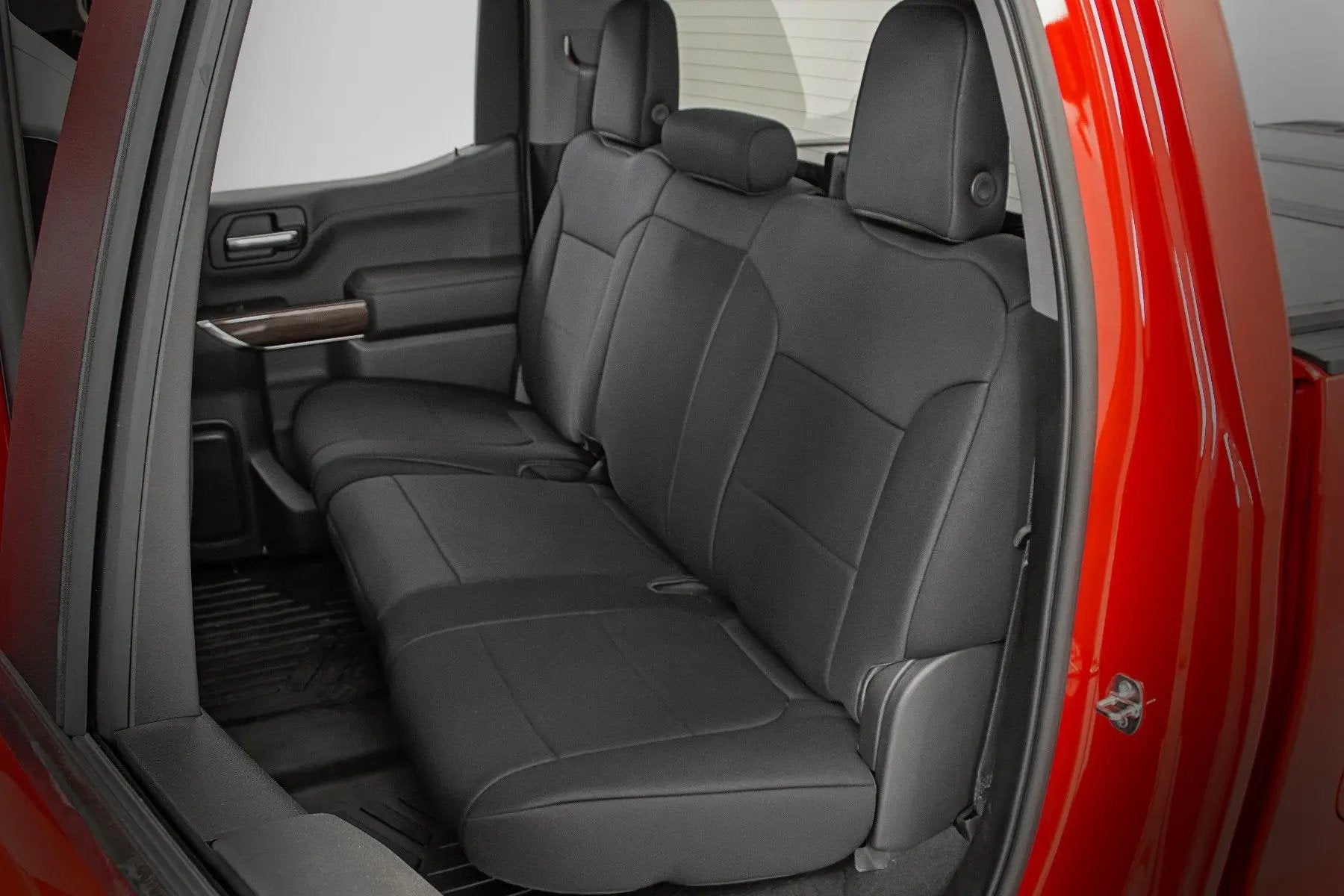 Rough Country Seat Covers | FR 40/40/20 & RR Arm Rest | Chevy/GMC Sierra 1500 (19-26)/Silverado 1500 (19-26) by Rough Country