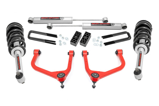 Kit de Elevación de 3.5 Pulgadas | Amortiguadores N3 | GMC Sierra 1500 2WD/4WD (2019-2025)