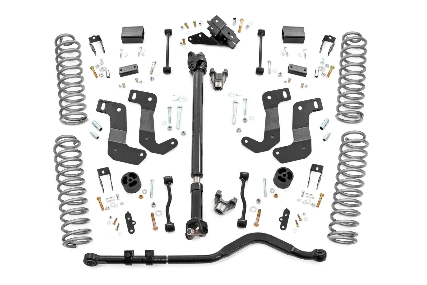 Rough Country 3.5 Inch Lift Kit | C/A Drop | 4-Door | 392 | Jeep Wrangler Unlimited (24-26) by Rough Country