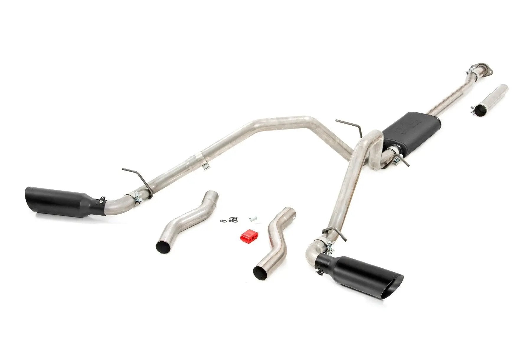 Rough Country Performance Cat-Back Exhaust | Stainless | 5.7L | Ram 1500 2WD/4WD (19-24) by Rough Country