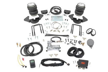 Rough Country Air Spring Kit w/compressor | Stock Height | Wireless Controller | Chevy/GMC 1500 (19-25 by Rough Country