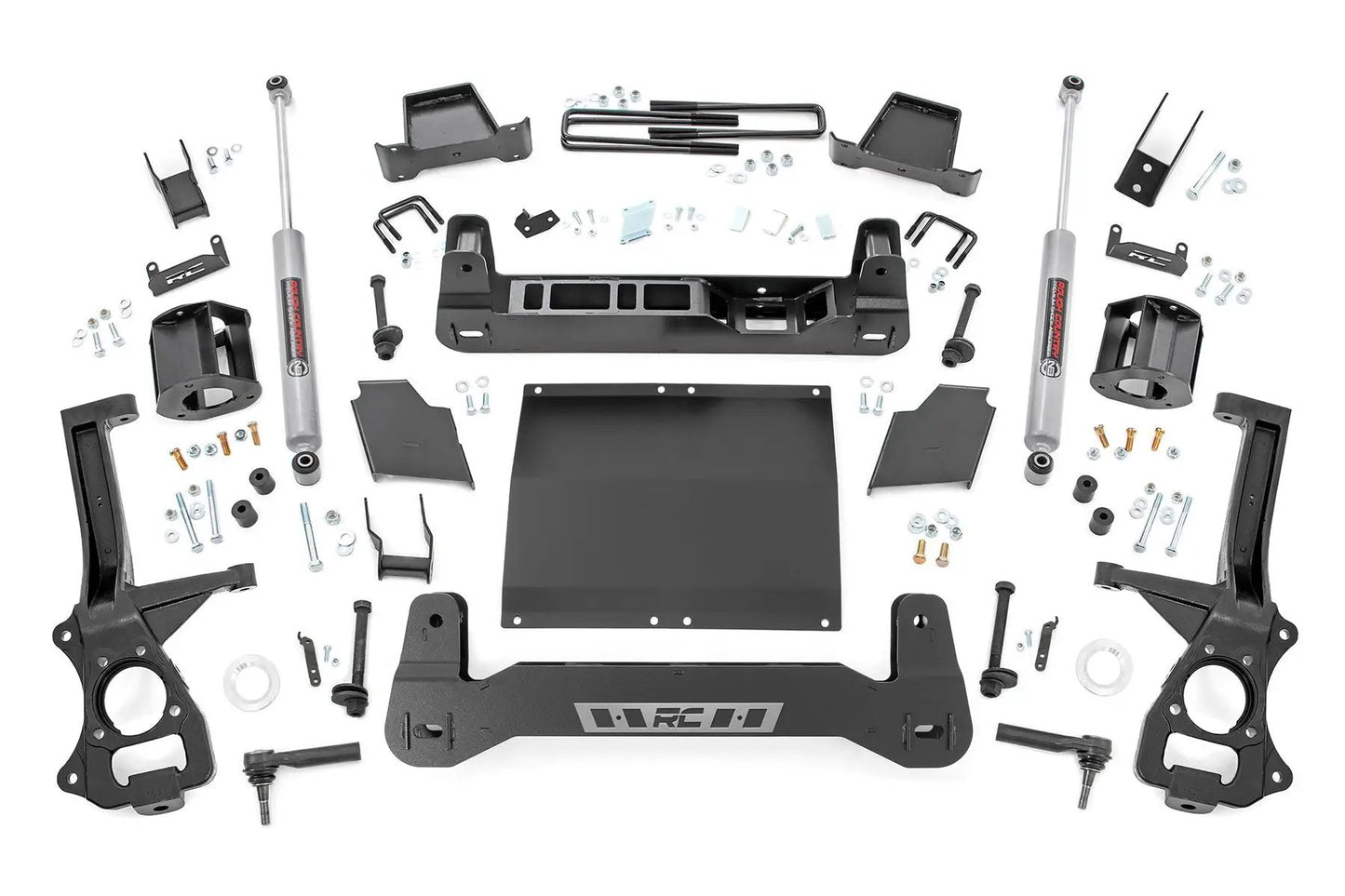 Rough Country 4 Inch Lift Kit | Diesel | Chevy/GMC Sierra 1500 (19-24)/Silverado 1500 (19-24) by Rough Country
