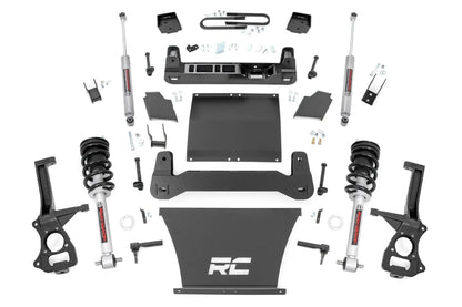 Rough Country 6 Inch Lift Kit |Mono Leaf Rear | N3 Struts | GMC Sierra 1500 2WD/4WD (19-24) by Rough Country
