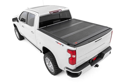 Rough Country Hard Low Profile Bed Cover | 6'7" Bed | Chevy/GMC Sierra 1500 (19-26)/Silverado 1500 (19-26) by Rough Country